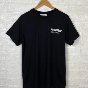 Japan streetwear 2018 AMBUSH Black Short Sleeve Men's Tee